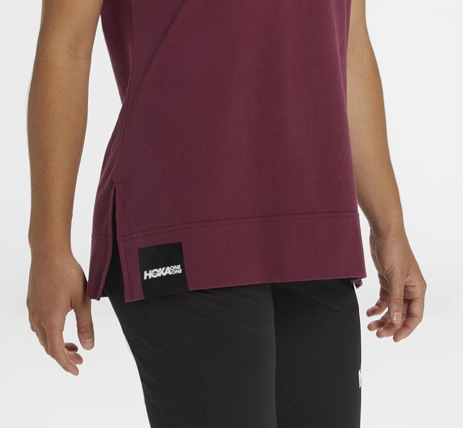 Camisa Hoka One One Mujer - Brand - Marrones - XTO375904